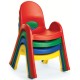 Angeles MyValue Set 4 Preschool Square - Choose Table Color - angeles-stacked-chairs.jpg